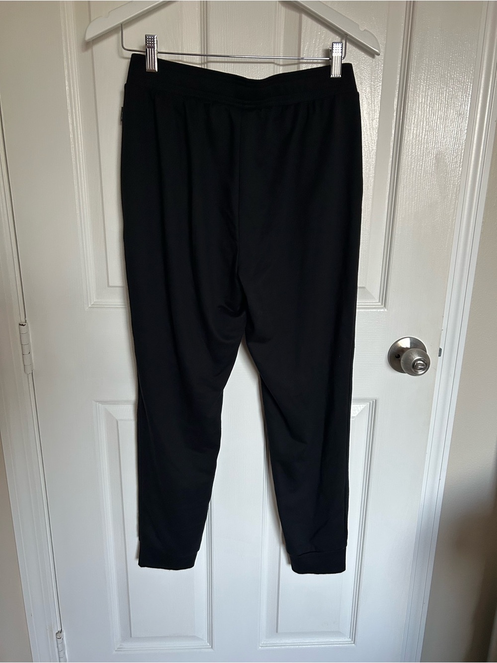 Eddie Bauer Black Women's Track Pants with Cuffed Hem